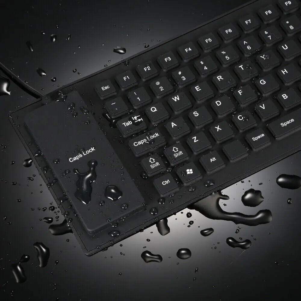 Foldable Silicone Keyboard – Flexible, Portable, and Silent Typing Solution