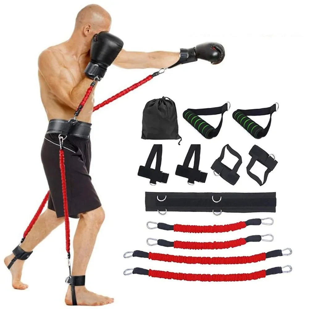 Bouncing Resistance Bands for Boxing, Crossfit, Martial Arts