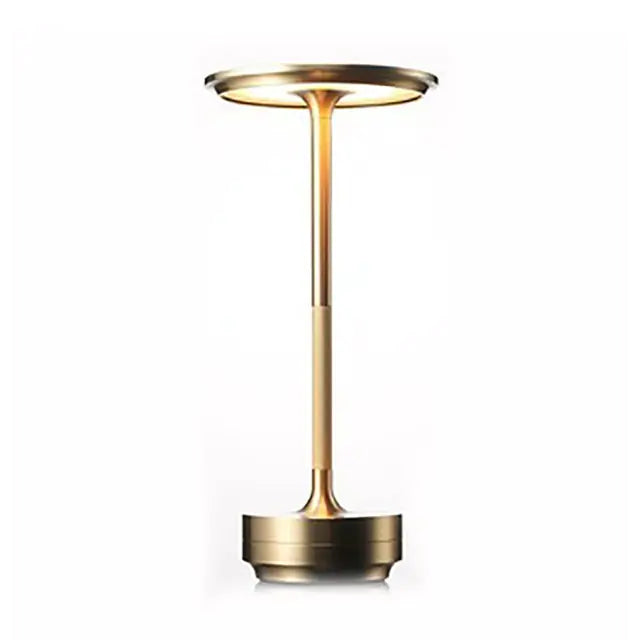 Elegant Portable Desk Lamp with Charging Station