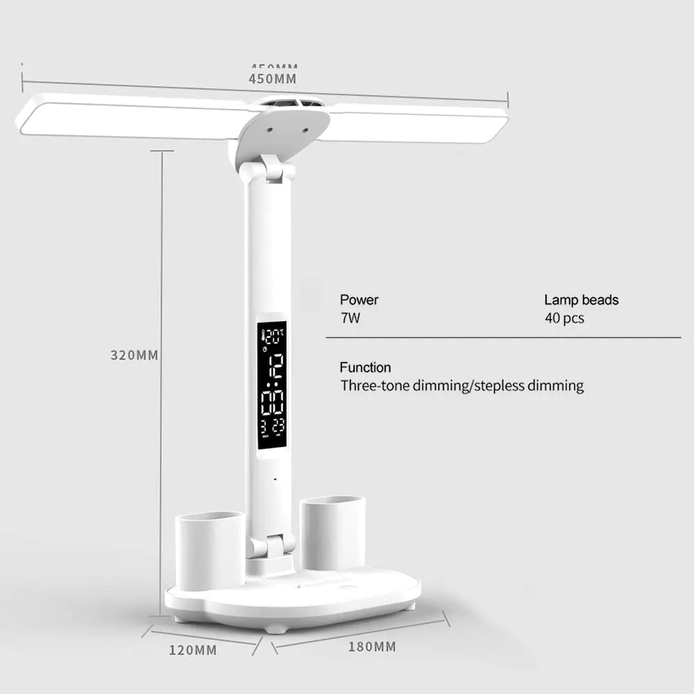 Anti-Bluelight LED Desk Lamp with Pen Holder