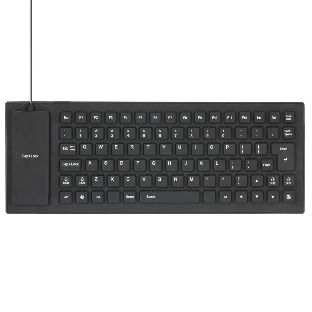 Foldable Silicone Keyboard – Flexible, Portable, and Silent Typing Solution