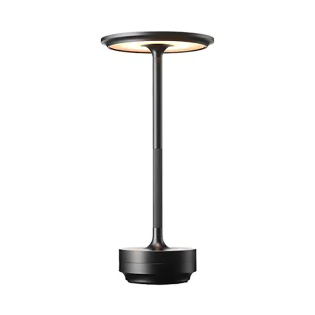 Elegant Portable Desk Lamp with Charging Station