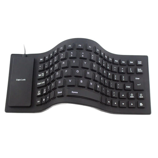 Foldable Silicone Keyboard – Flexible, Portable, and Silent Typing Solution