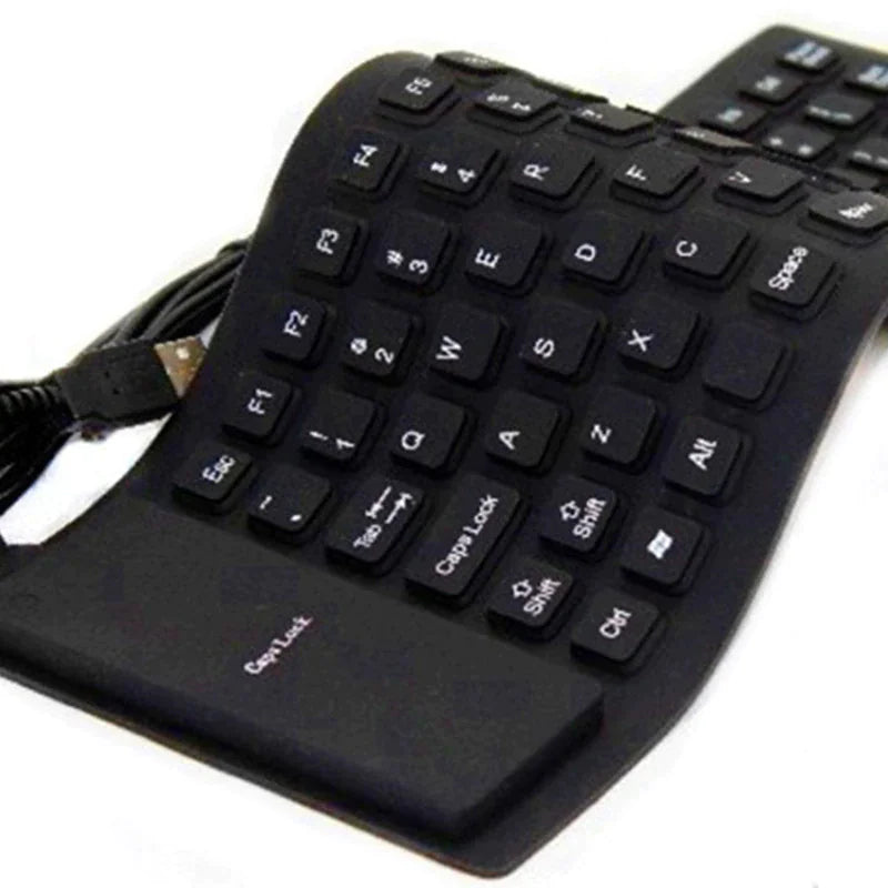 Foldable Silicone Keyboard – Flexible, Portable, and Silent Typing Solution