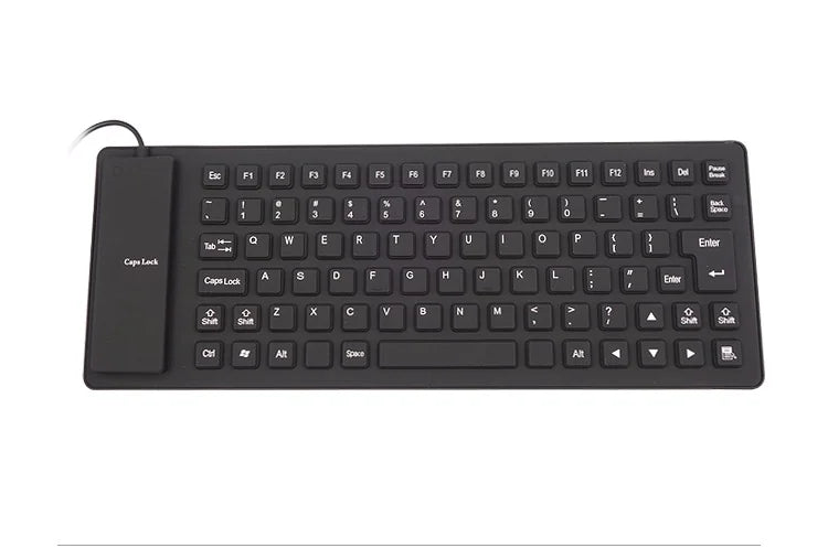 Foldable Silicone Keyboard – Flexible, Portable, and Silent Typing Solution