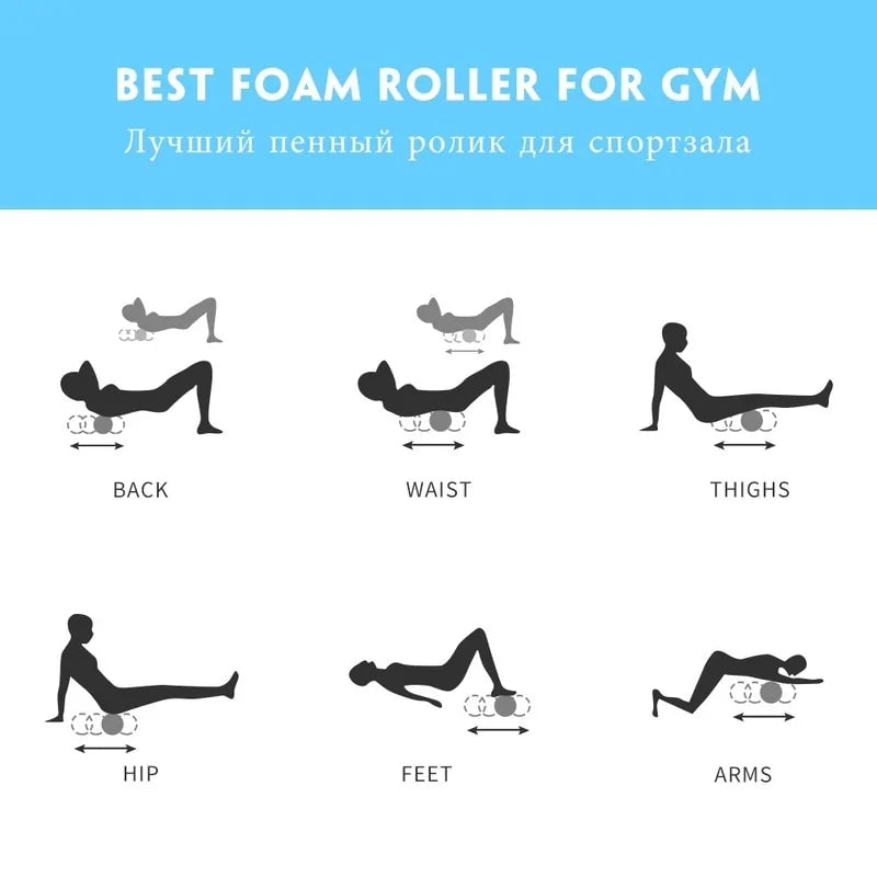 Textured Fitness Foam Roller