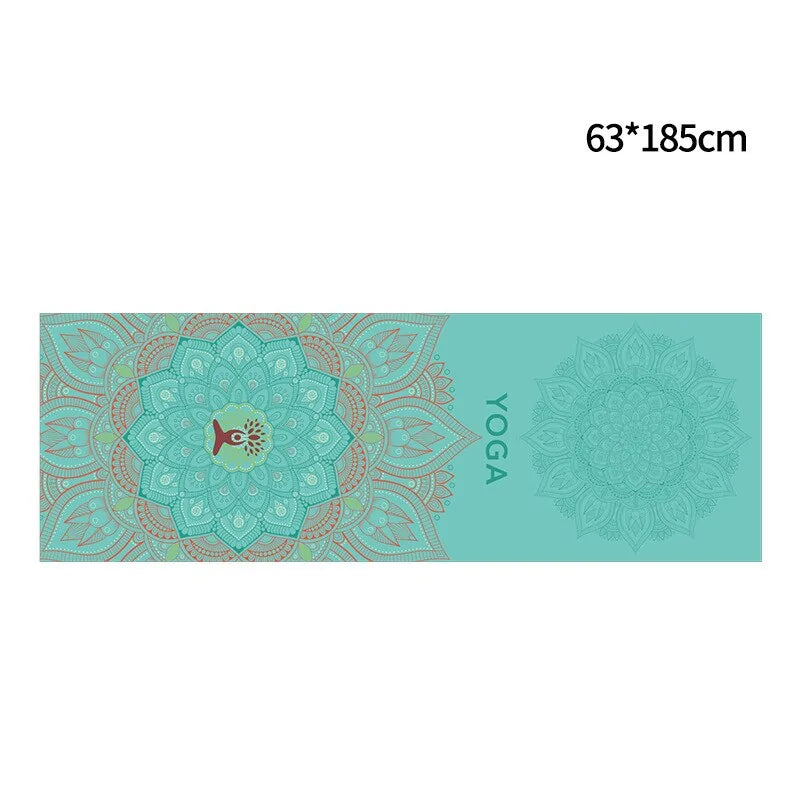 Non-Slip Yoga Mat Cover Towel