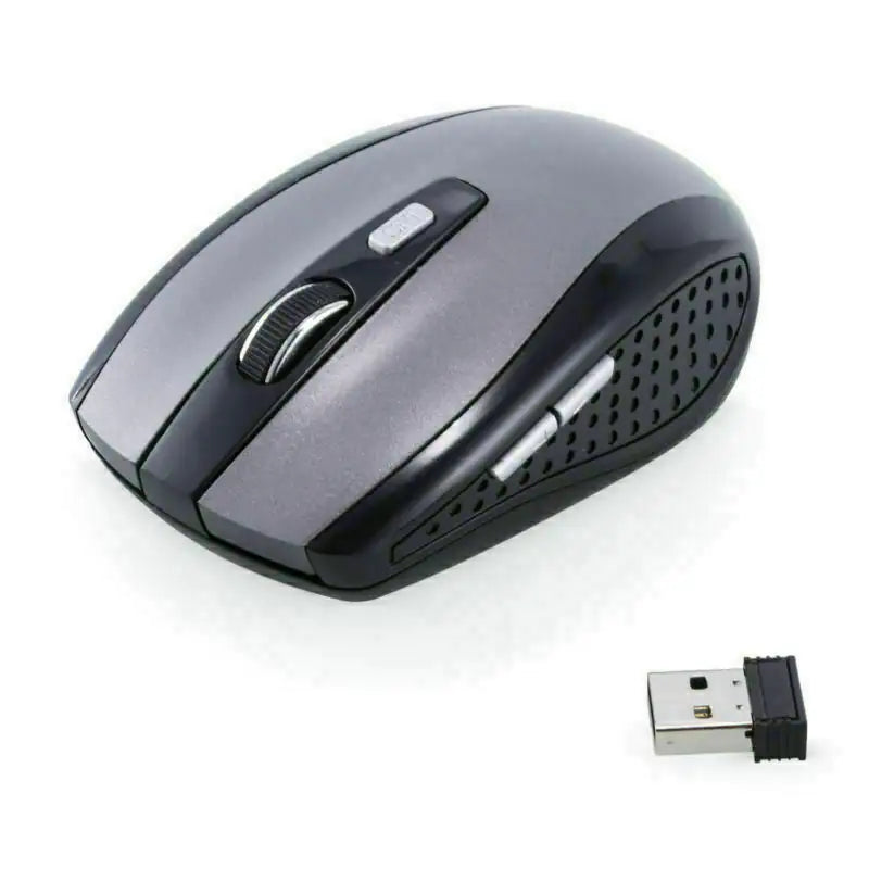 2.4GHz Wireless Optical Mouse Mice & USB Receiver For PC Laptop Computer