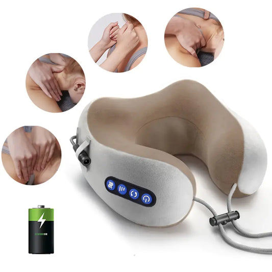 Electric Neck Massager U Shaped Pillow