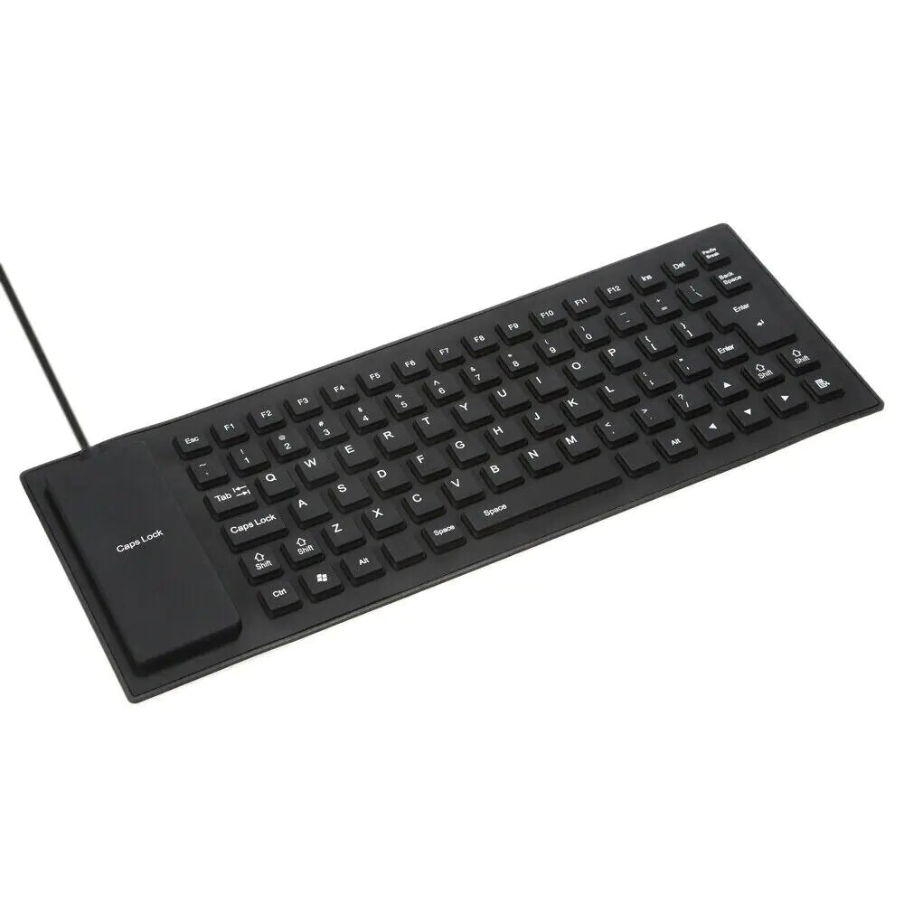 Foldable Silicone Keyboard – Flexible, Portable, and Silent Typing Solution