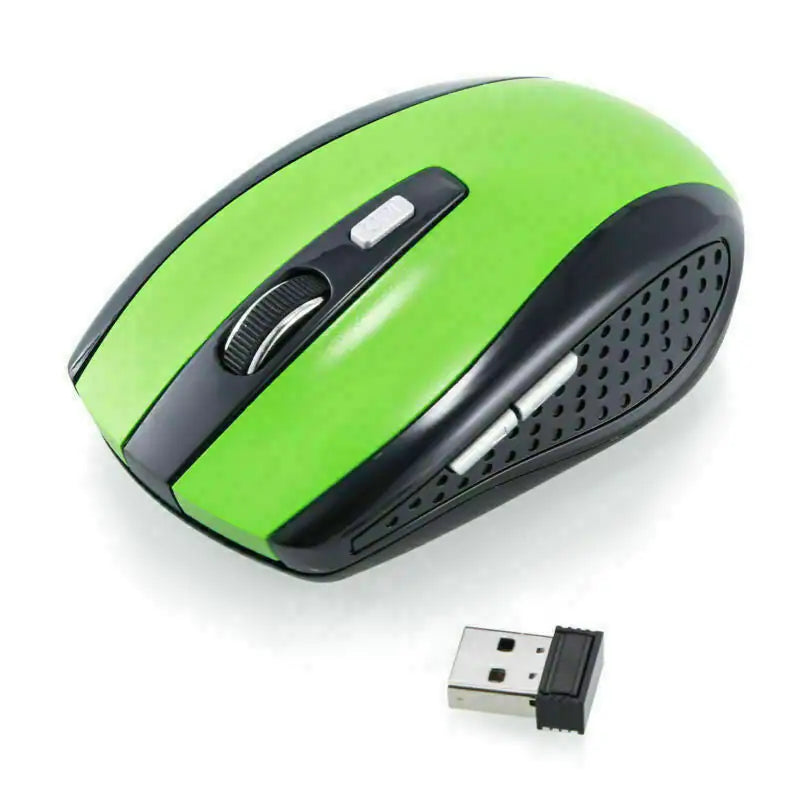 2.4GHz Wireless Optical Mouse Mice & USB Receiver For PC Laptop Computer