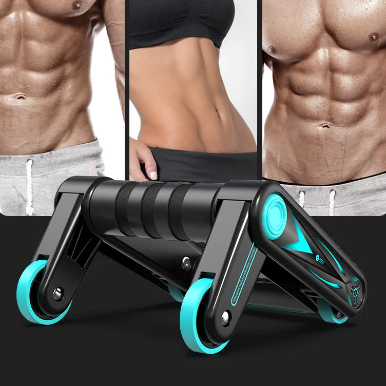 Portable Ab Roller & Push Up Bar