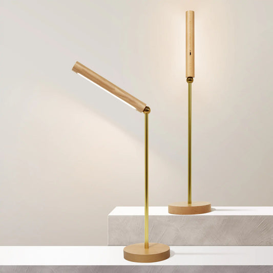 Minimalist Wooden Touch Desk Lamp