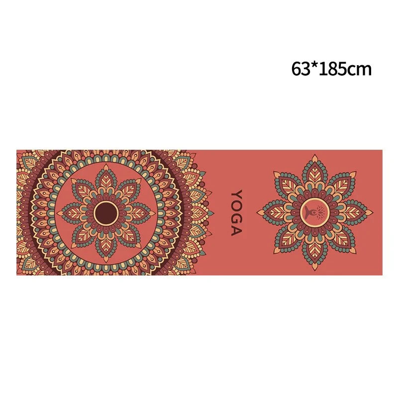 Non-Slip Yoga Mat Cover Towel