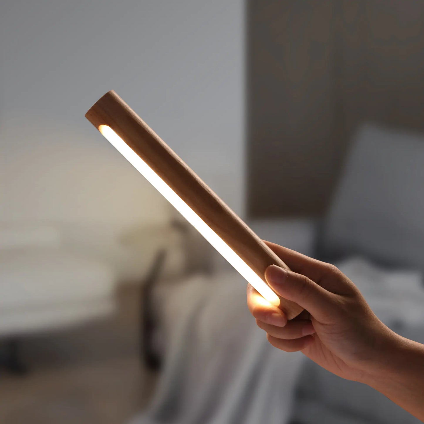 Minimalist Wooden Touch Desk Lamp